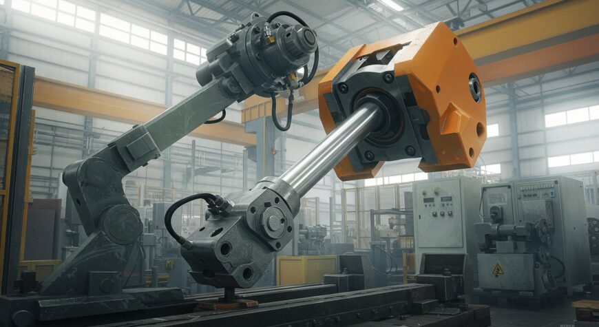 Гидроцилиндр, Гидроцилиндр в промышленной автоматике