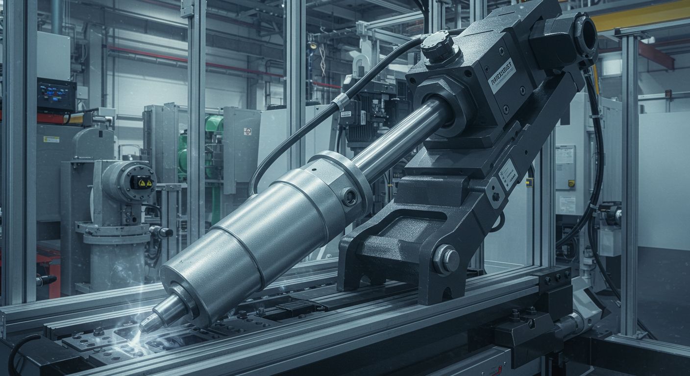 Гидроцилиндр в промышленной автоматике