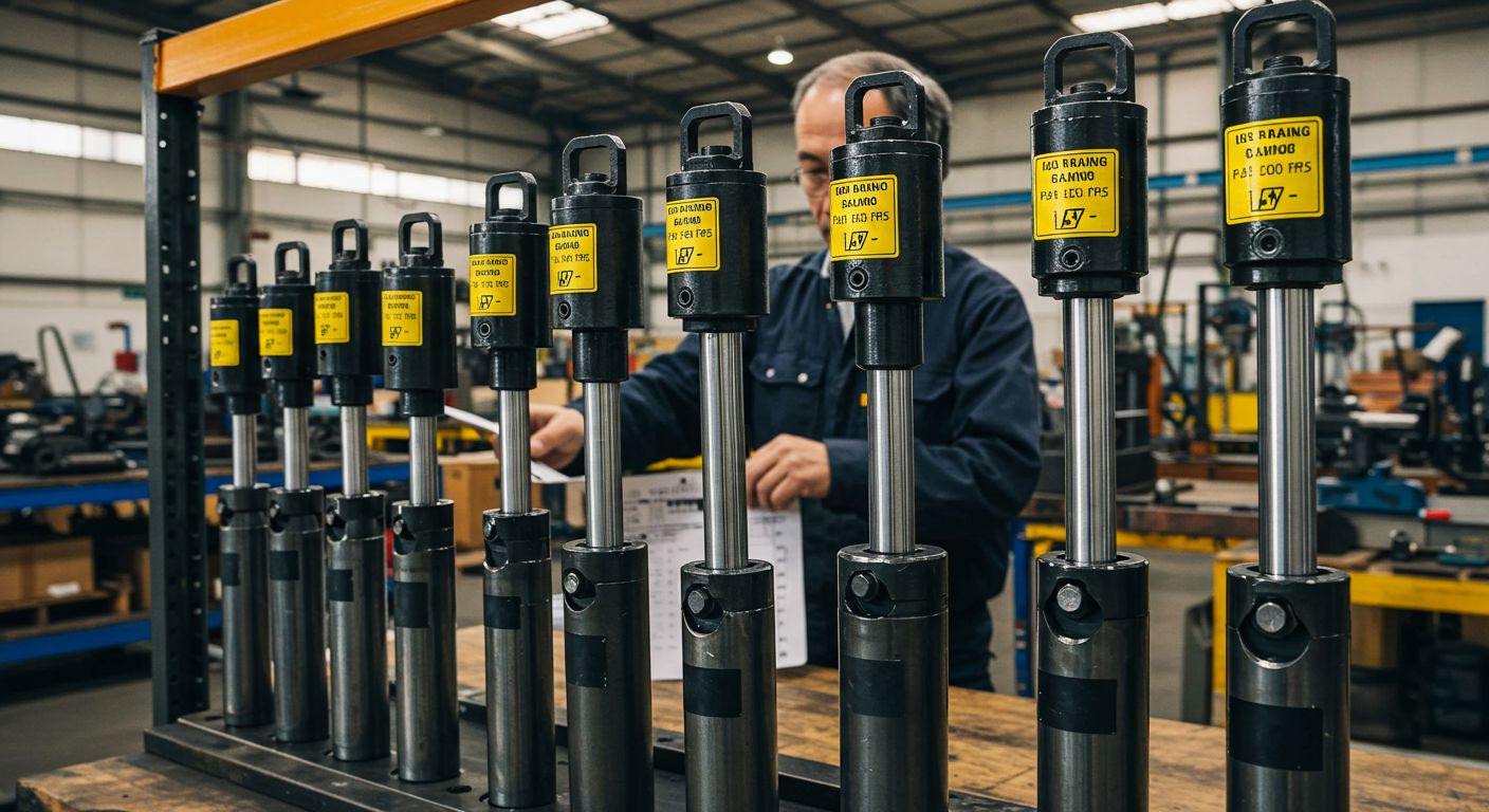 Выбор гидроцилиндра по нагрузке