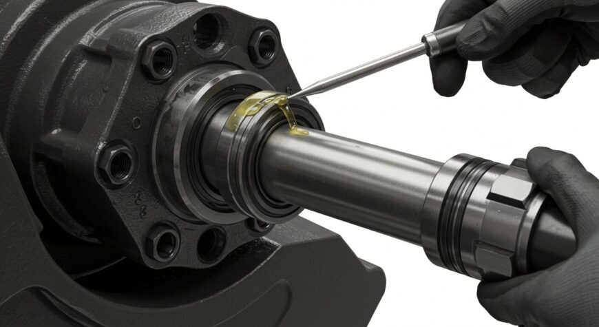 Гидроцилиндр, Как правильно смазывать гидроцилиндр