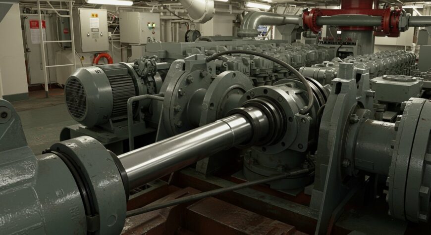 Гидроцилиндр, Применение гидроцилиндров в морских судах