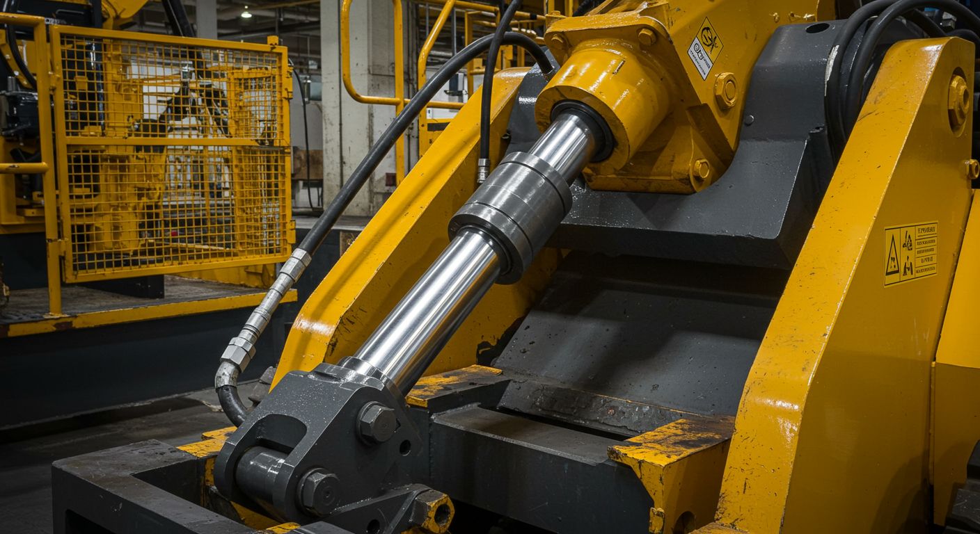 Контроль состояния гидроцилиндра на технике