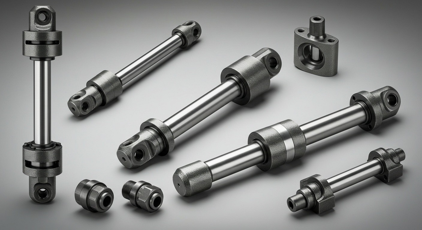 Разные типы гидроцилиндров