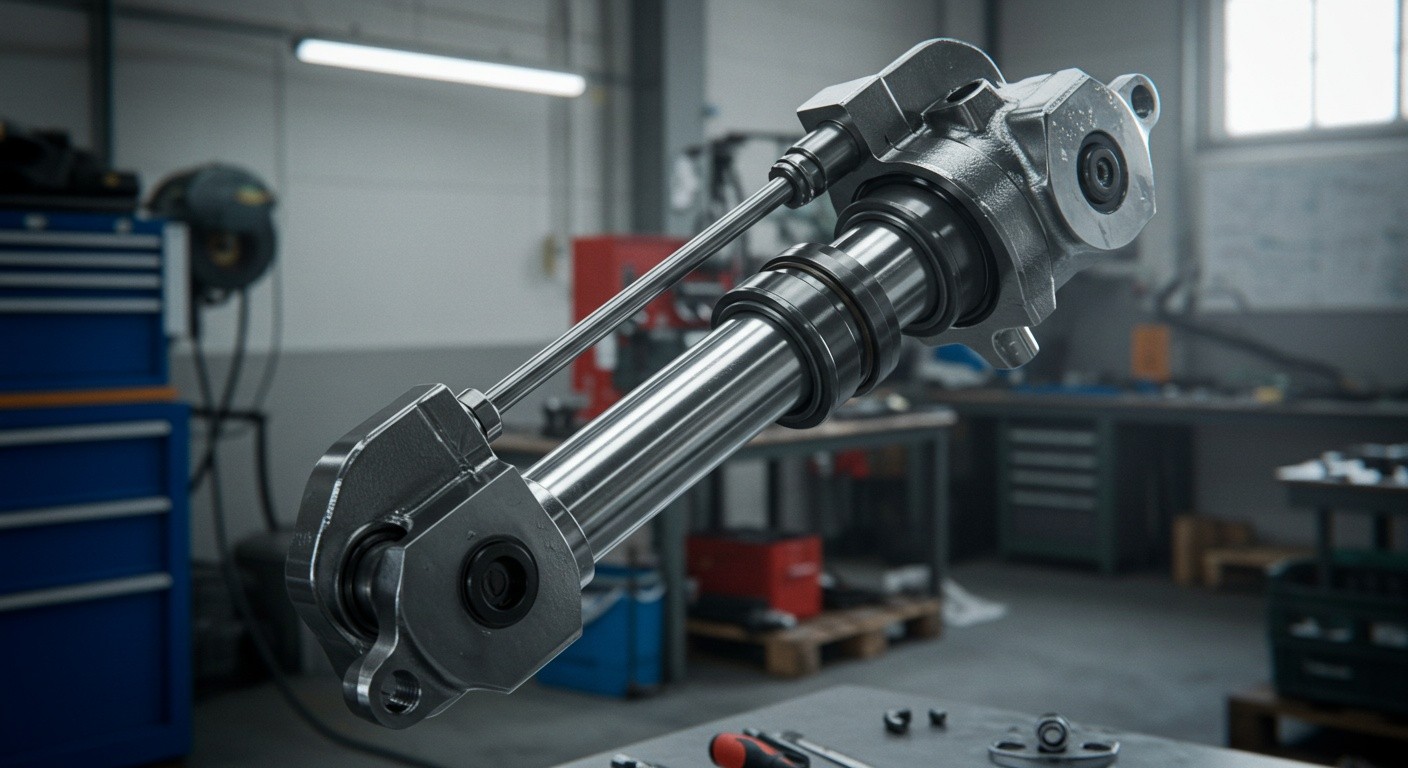 Сборка гидроцилиндра на производстве