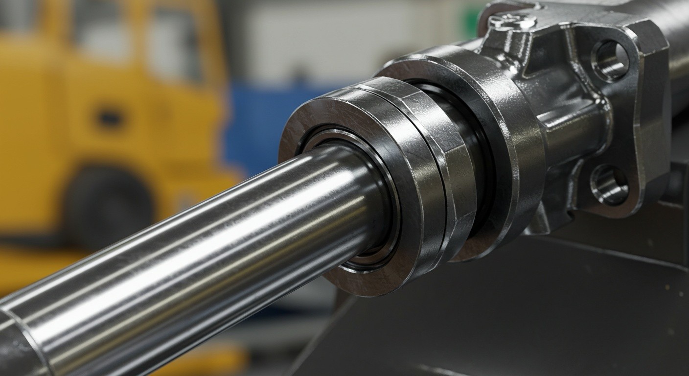 Гидроцилиндр для тяжелой техники