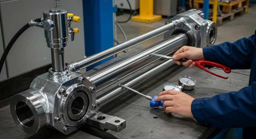 Гидроцилиндр, Гидроцилиндр и контроль качества