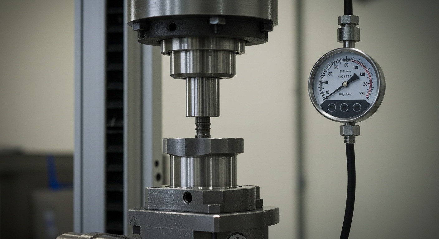 Измерение усилия гидроцилиндра