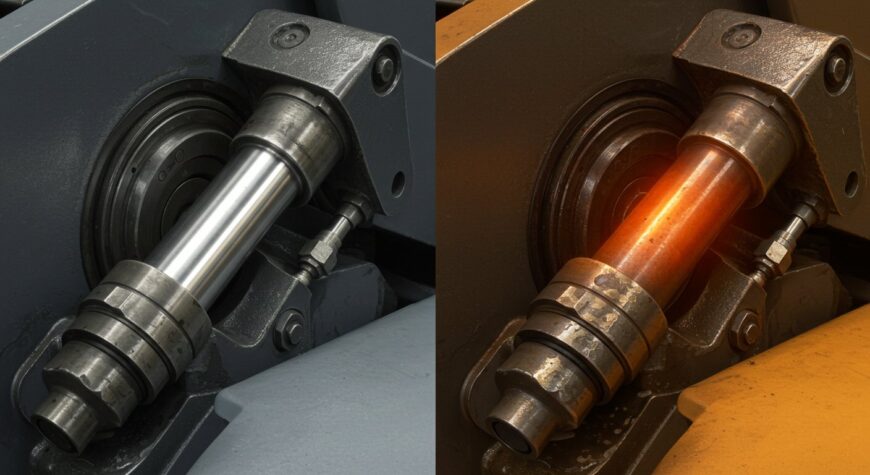 Гидроцилиндр, Влияние температуры на работу гидроцилиндра