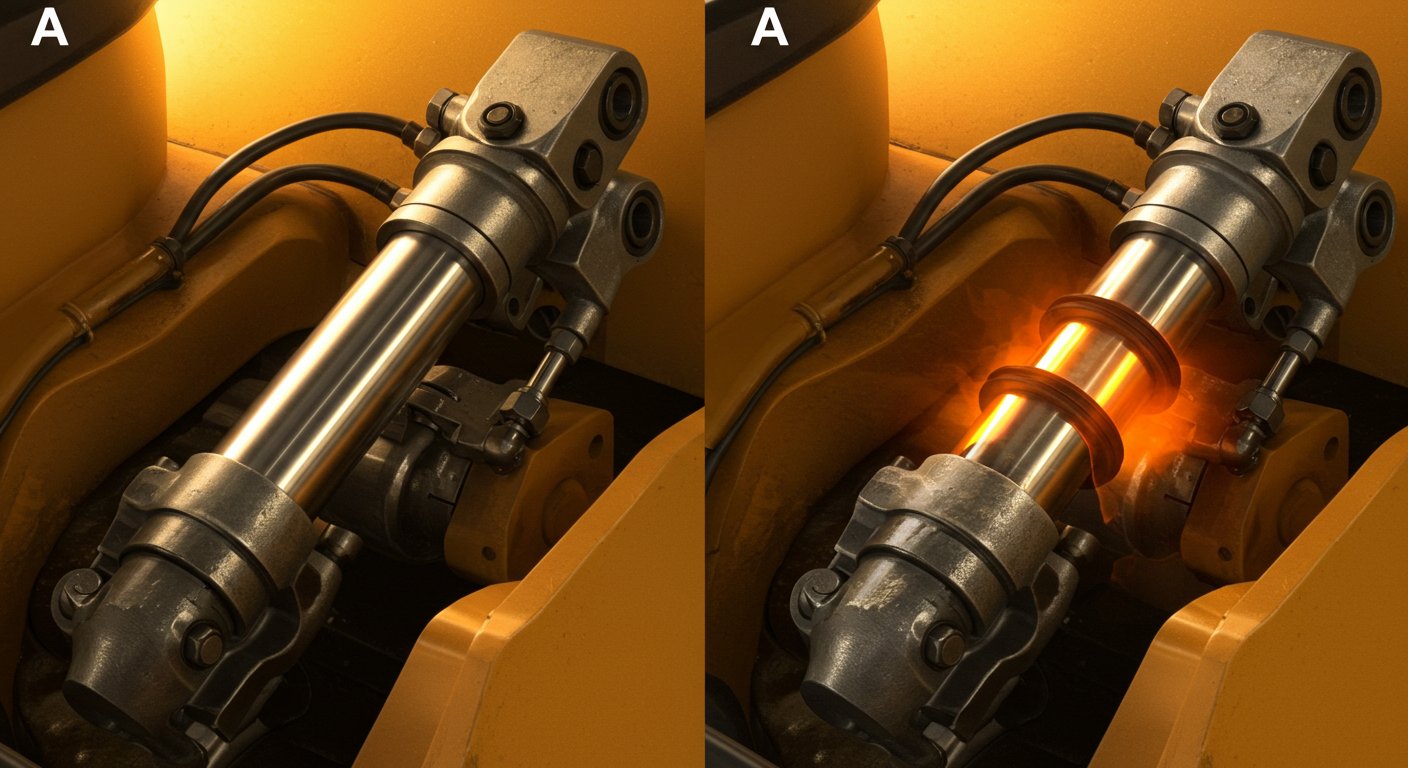 Гидроцилиндр и температурный контроль