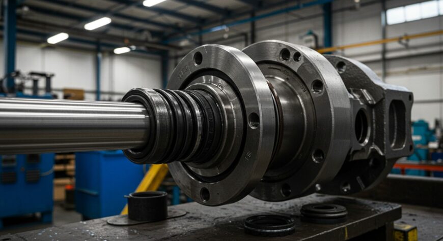 Гидроцилиндр, Гидроцилиндр и способы герметизации