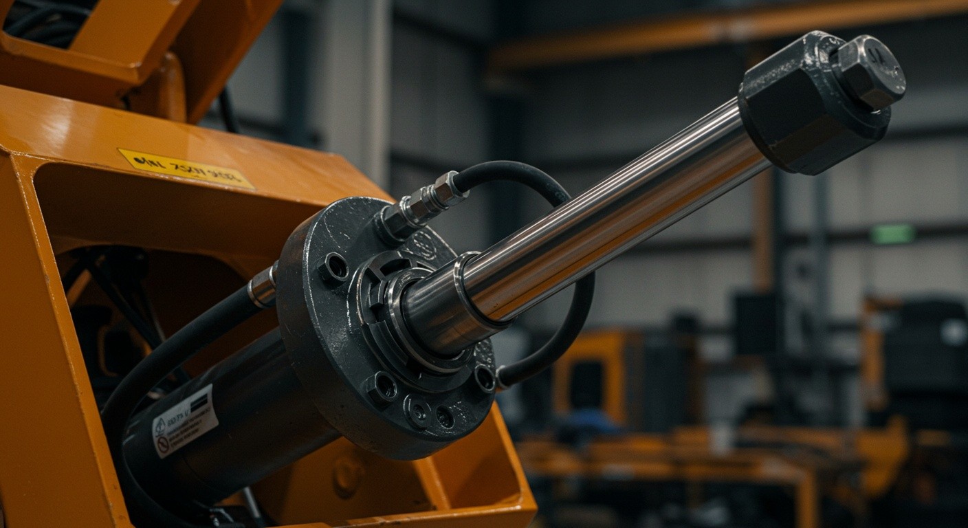 Гидроцилиндр для крана