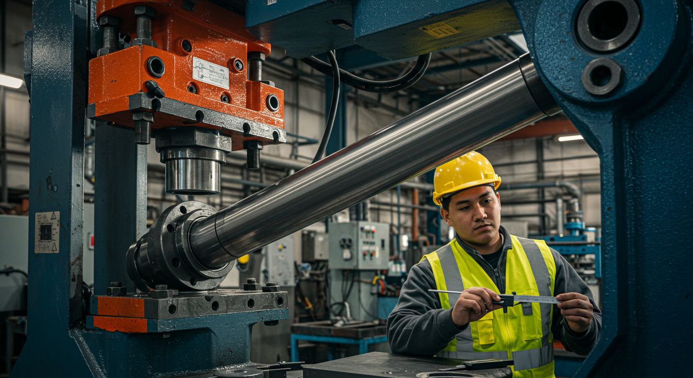 Гидроцилиндр для пресса