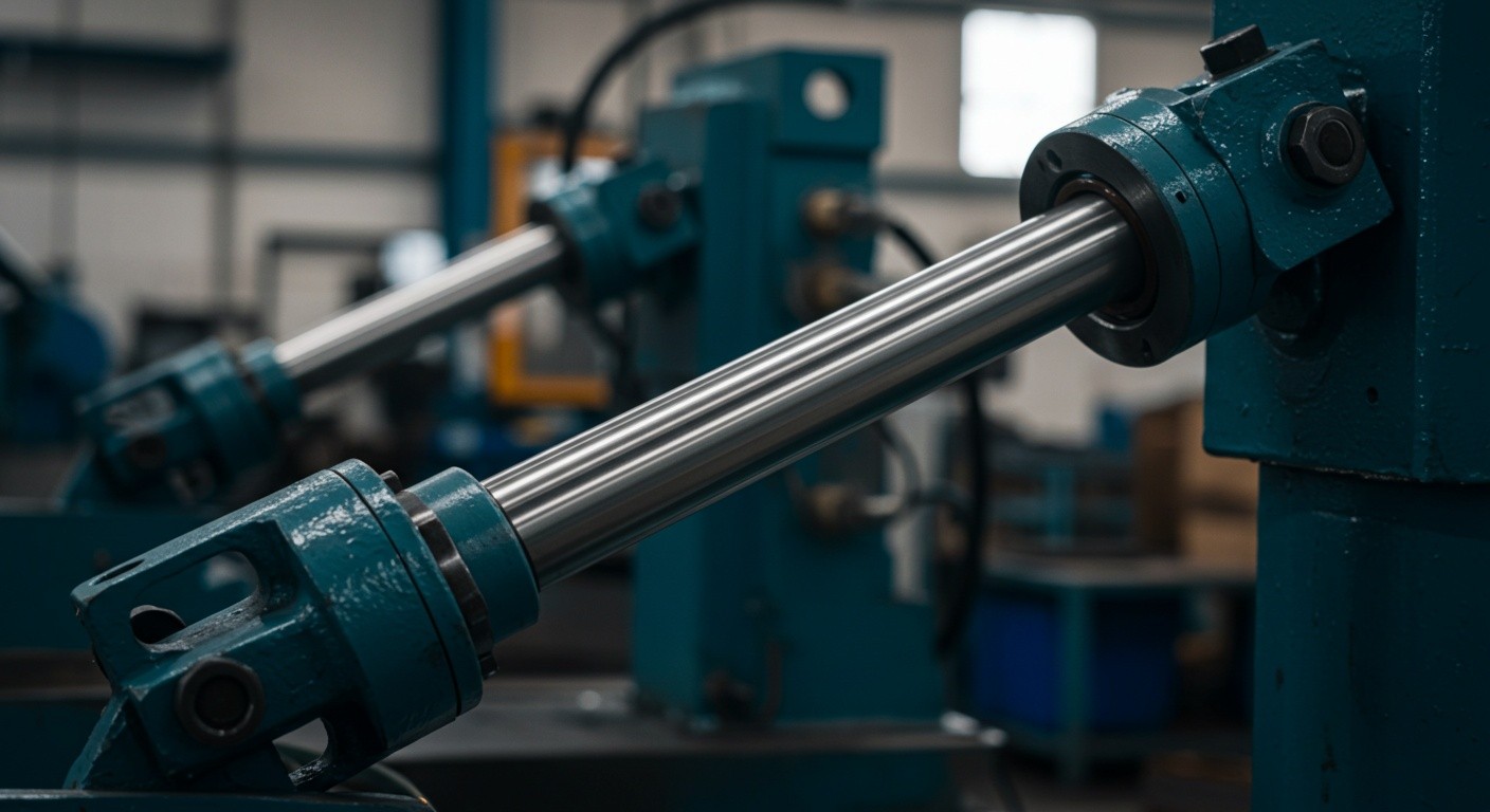 Гидроцилиндр соответствующий стандартам ISO