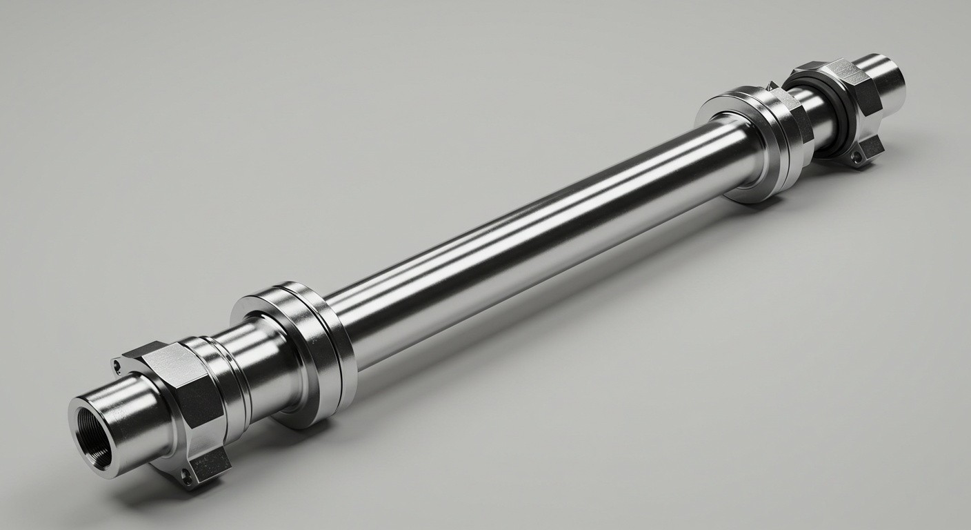 Телескопический гидроцилиндр