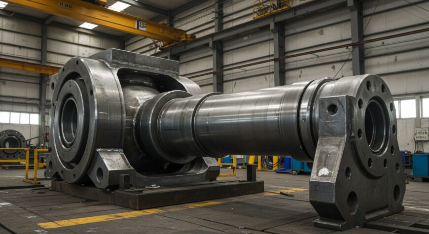 Гидроцилиндр, Особенности изготовления больших гидроцилиндров