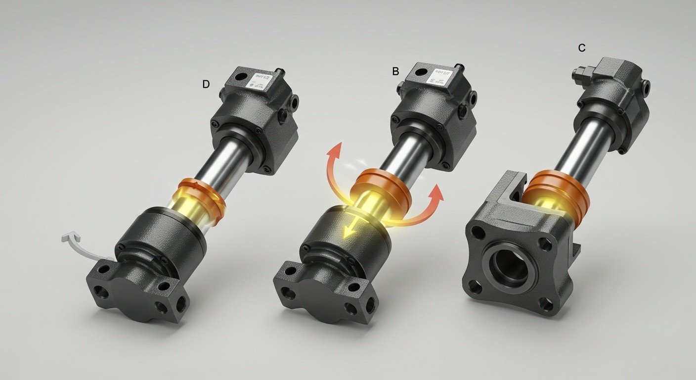 Гидроцилиндр в условиях высокой температуры