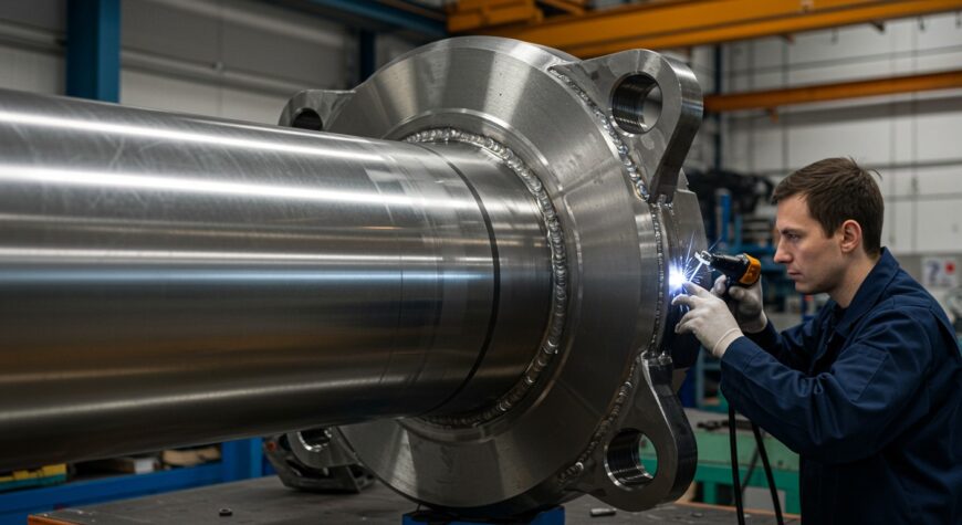 Гидроцилиндр, Гидроцилиндр и контроль качества сварных соединений