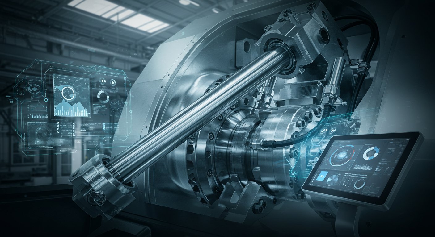 Цифровой гидроцилиндр для спецтехники