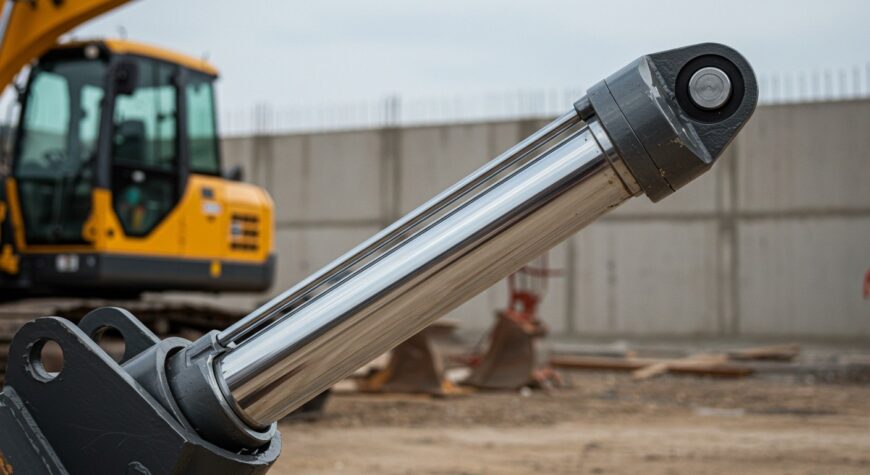 Гидроцилиндр, Гидроцилиндр в строительной гидравлике