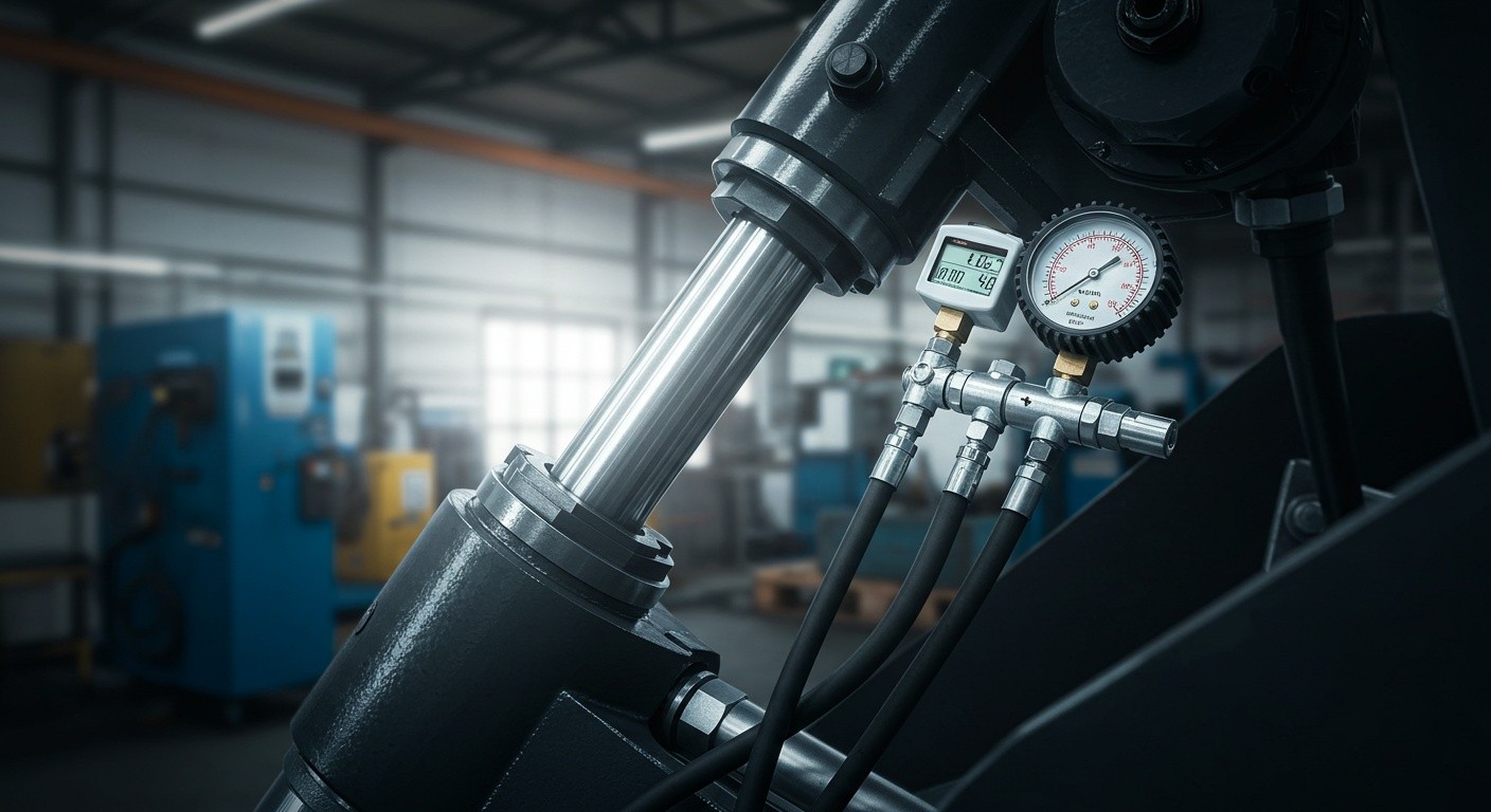 Диагностика давления гидроцилиндра