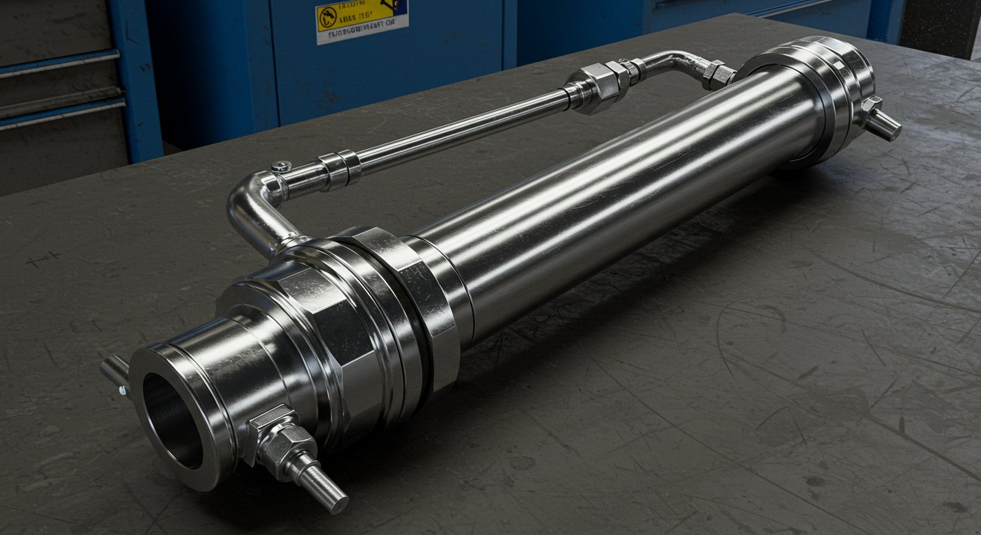 Гидроцилиндр для подъемной платформы