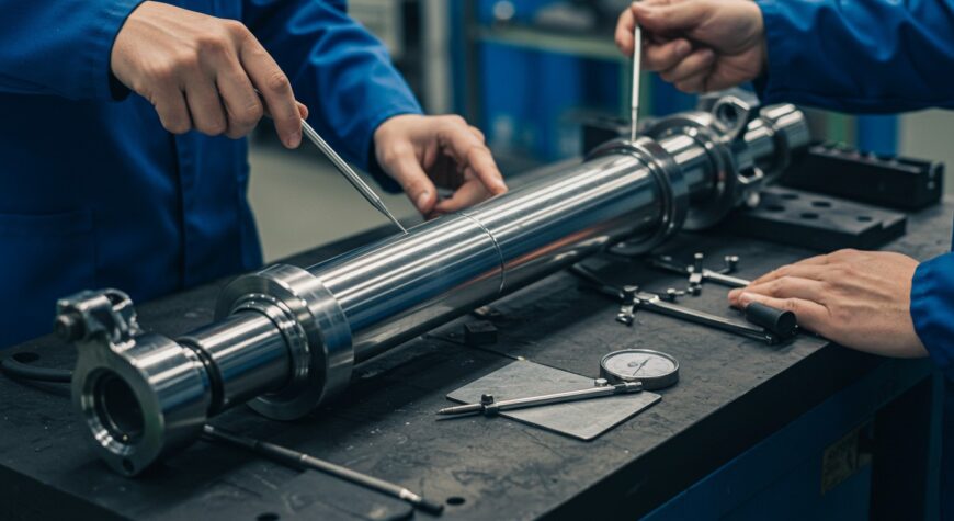 Гидроцилиндр, Гидроцилиндр и контроль качества металла