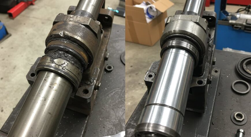 Гидроцилиндр, Гидроцилиндр и ремонт после износа