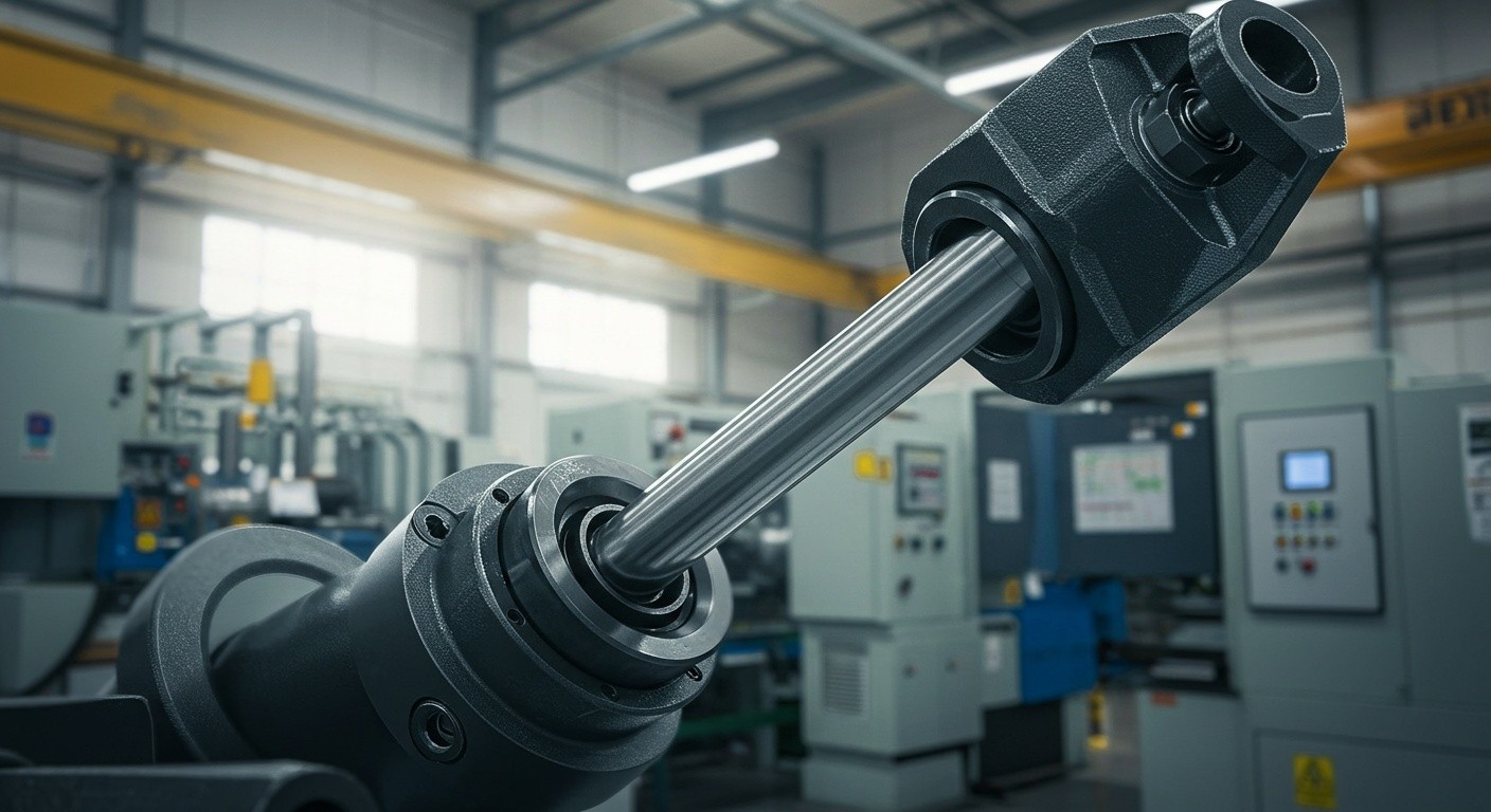 Гидроцилиндр промышленного типа